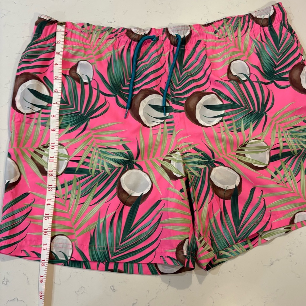 George Pink Tropical Print Women's Cargo Shorts